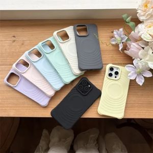 FUNDA MAGSAFE PASTEL 🍎 DE IPHONE 11 AL 16 PRO MAX